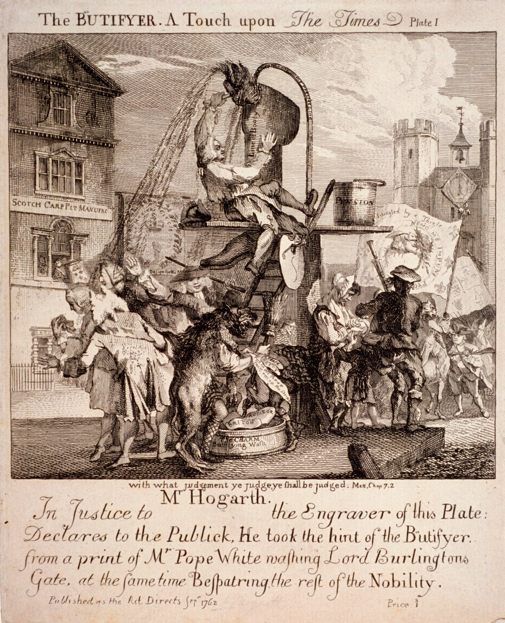 William Hogarth de Paul Sandby