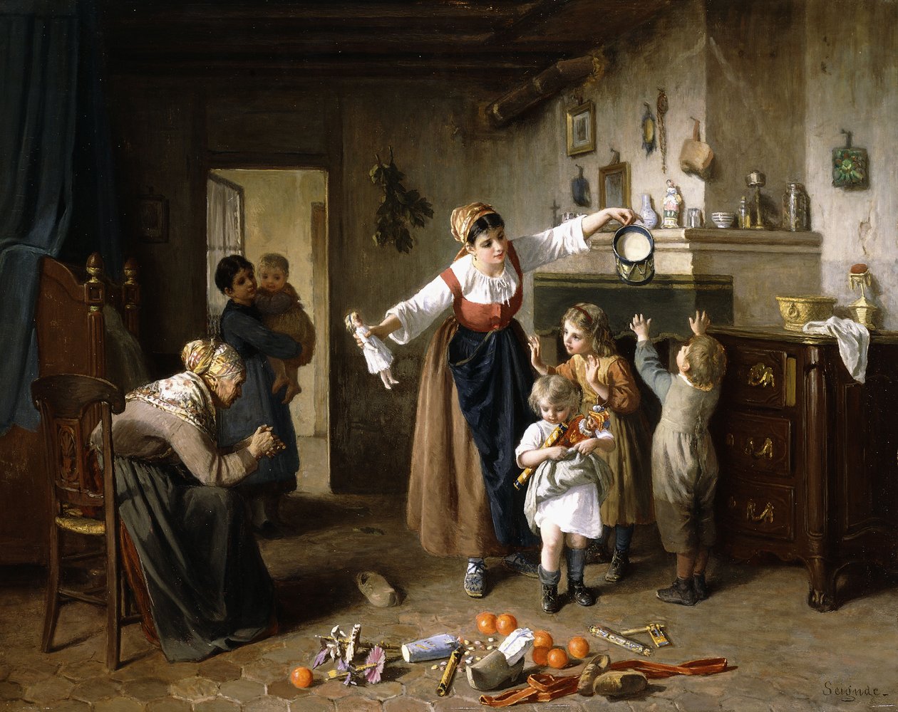 Mañana de Navidad de Paul Seignac