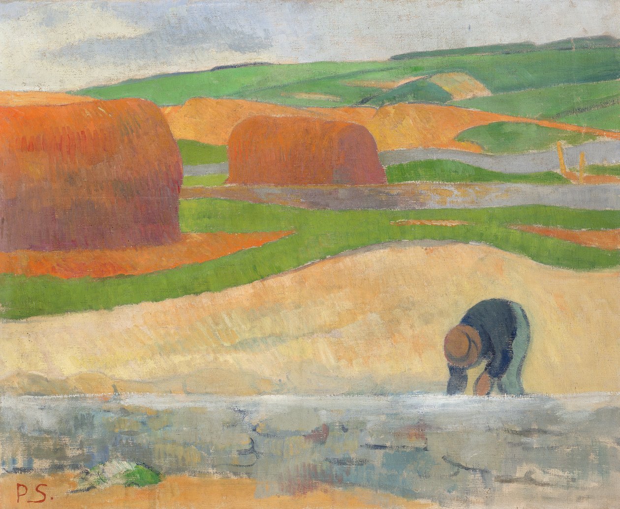 Recolector de algas de Paul Sérusier