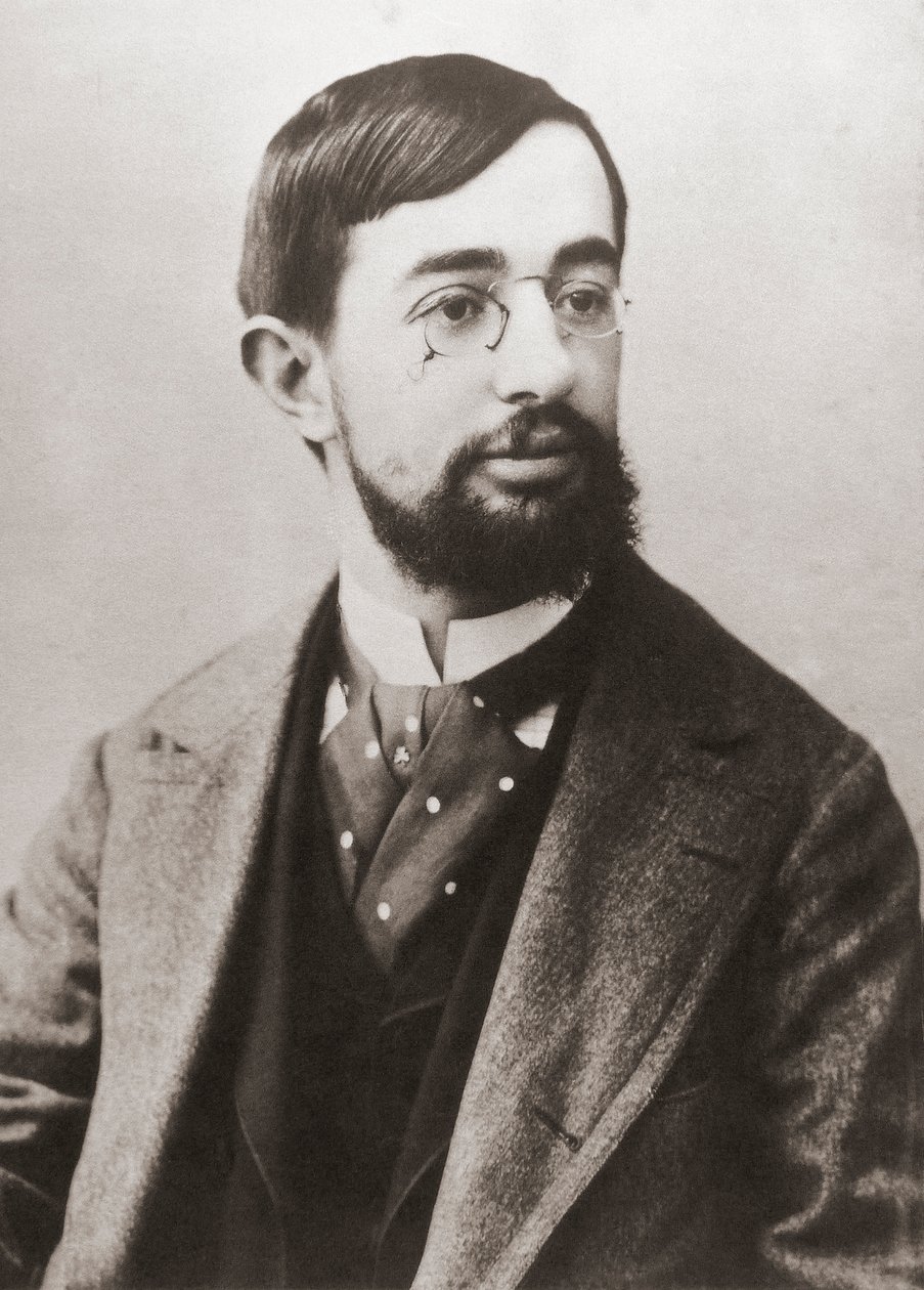 Henri de Toulouse Lautrec (foto en blanco y negro) de Paul Sescau