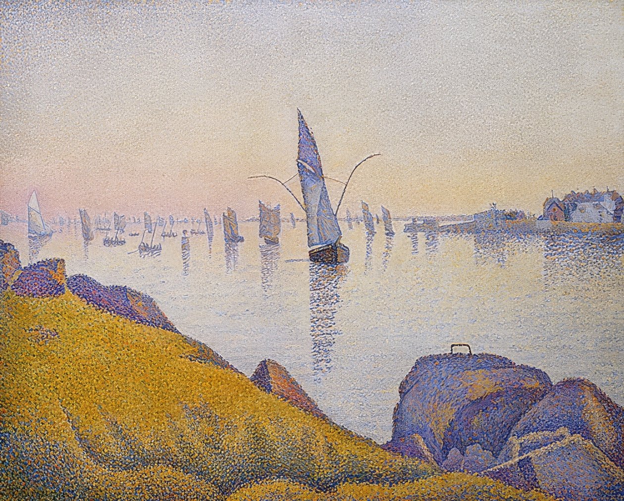 Reposo vespertino, Concarneau, Opus 220 (Allegro Maestoso). 1891 de Paul Signac