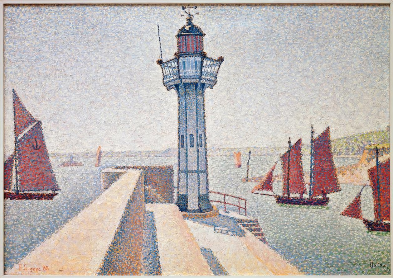 El faro de Portrieux de Paul Signac