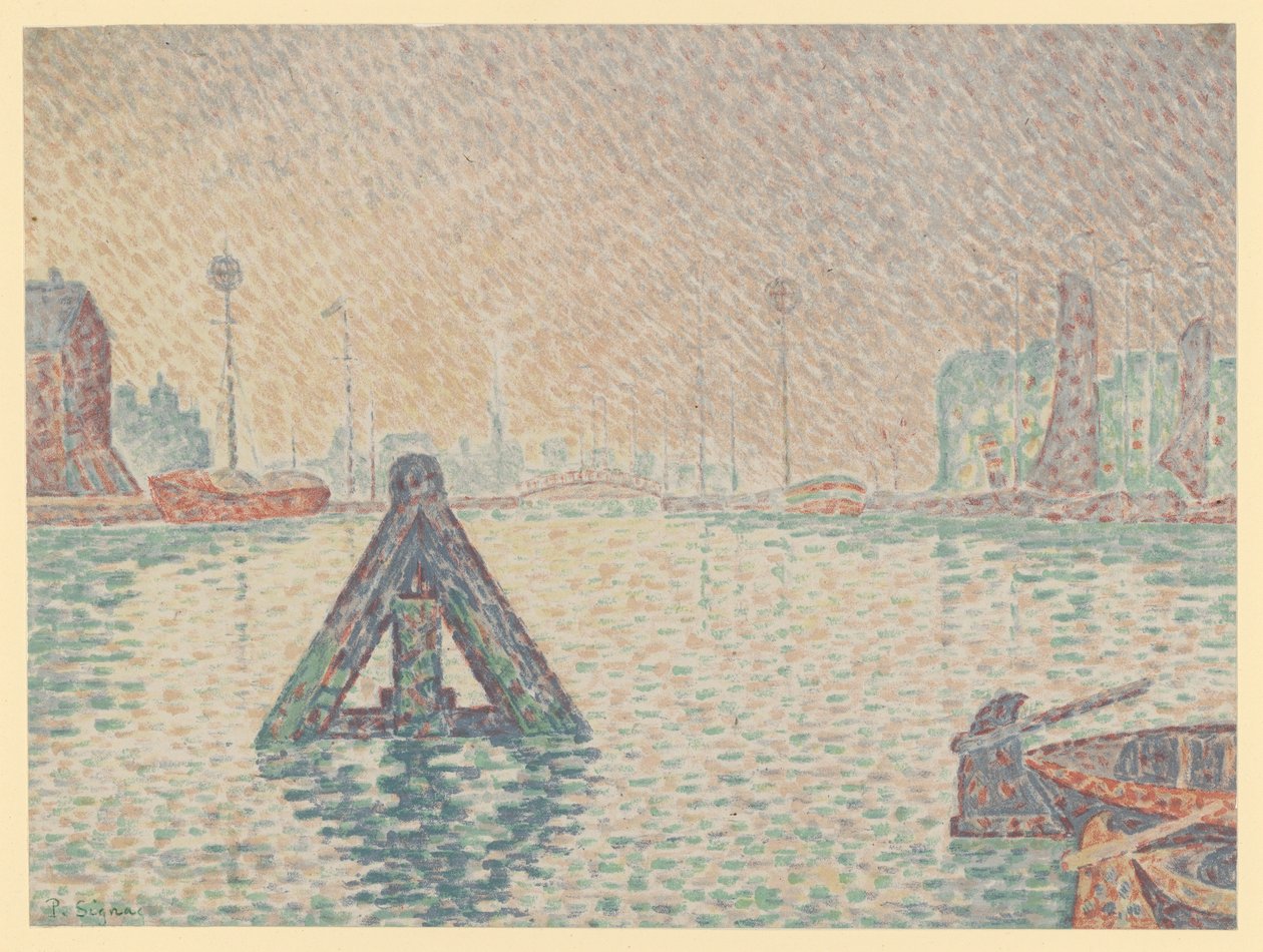 En Holanda - La baliza de Paul Signac