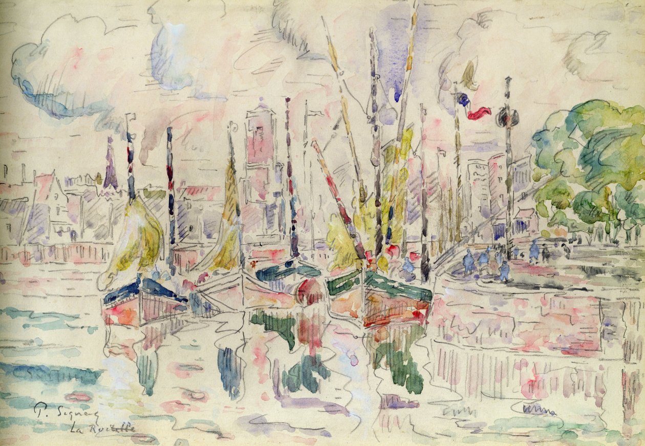La Rochelle de Paul Signac