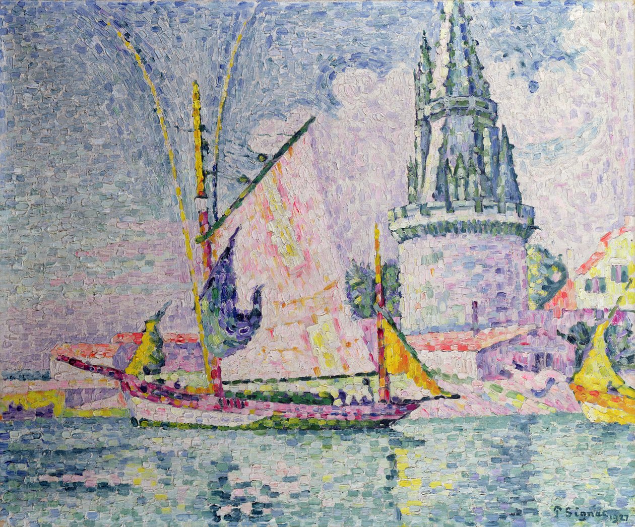 La Rochelle, la Torre del Intendente de Paul Signac