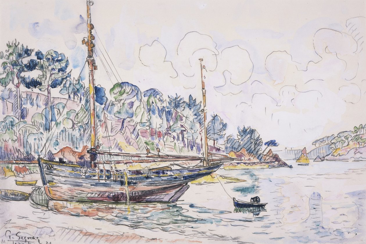 Lézardrieux: la costa de Paul Signac