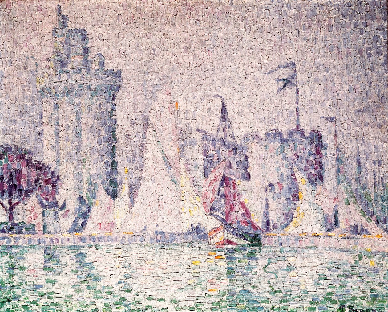 Puerto de La Rochelle de Paul Signac