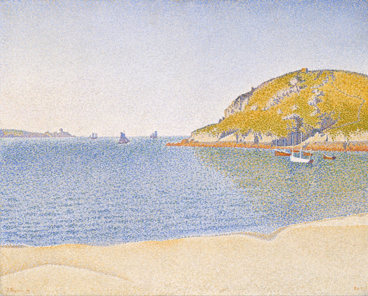 Puerto de Saint-Cast de Paul Signac