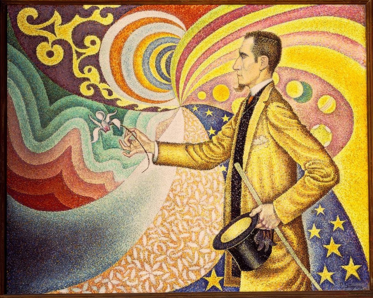 Retrato de Félix Fénéon de Paul Signac