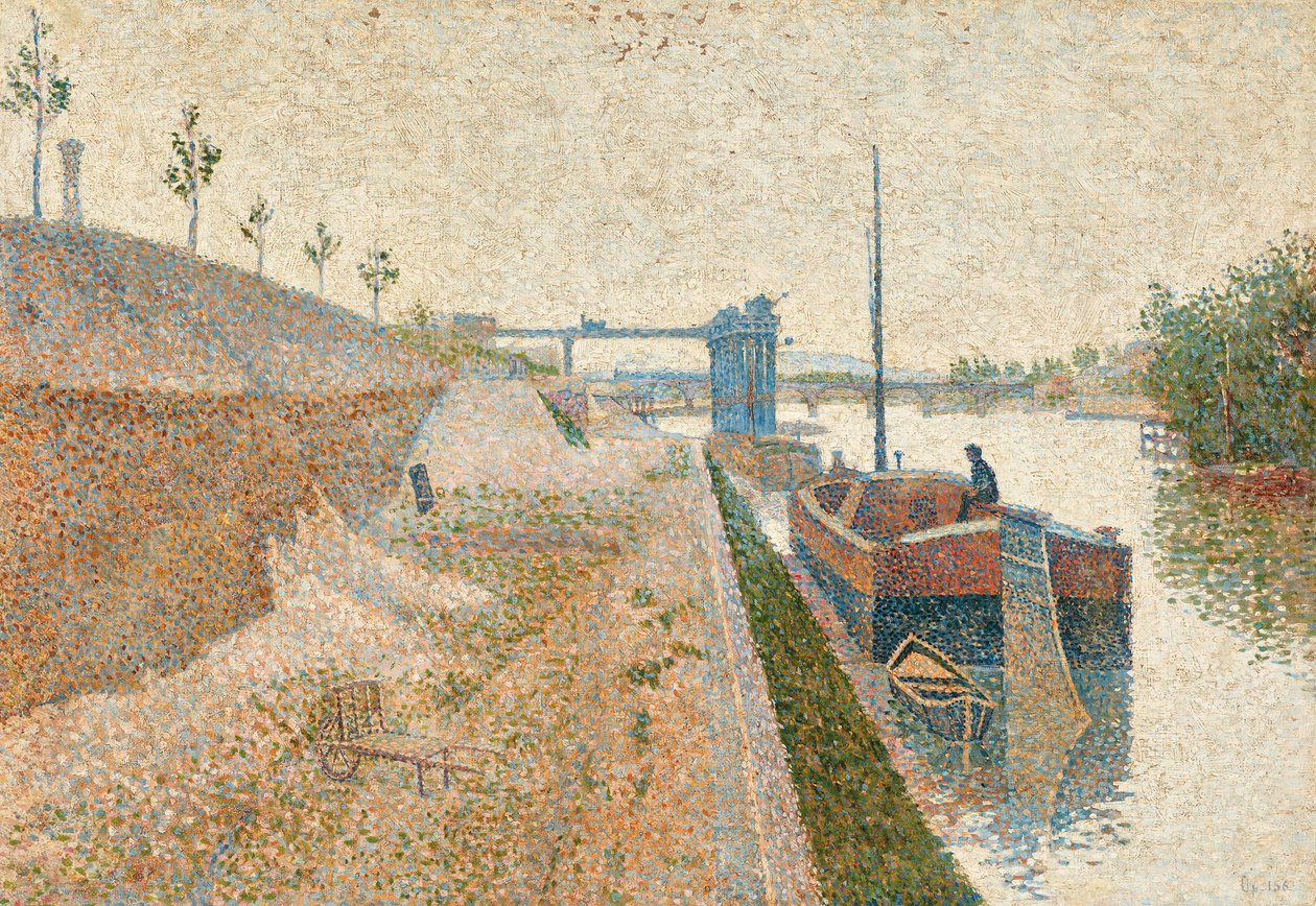 Muelle de Clichy de Paul Signac