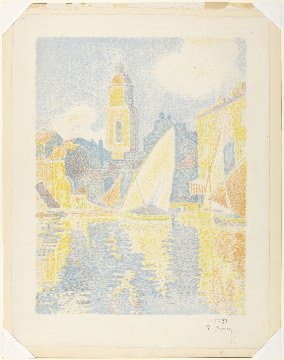 Saint-Tropez, Francia de Paul Signac