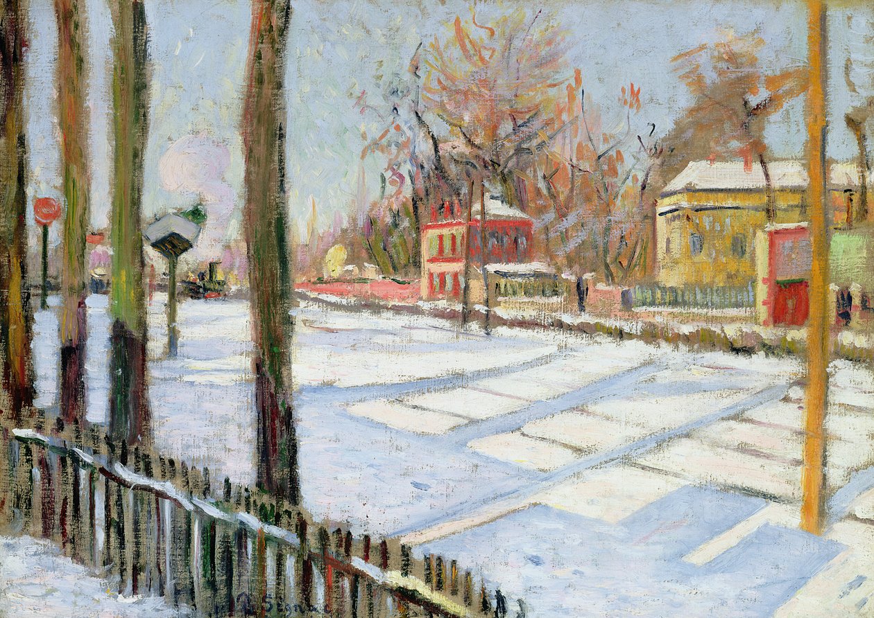 La nieve, Bois de Paul Signac