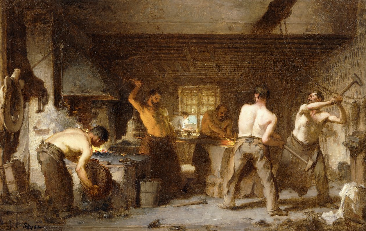 La fragua del herrero de Paul Soyer