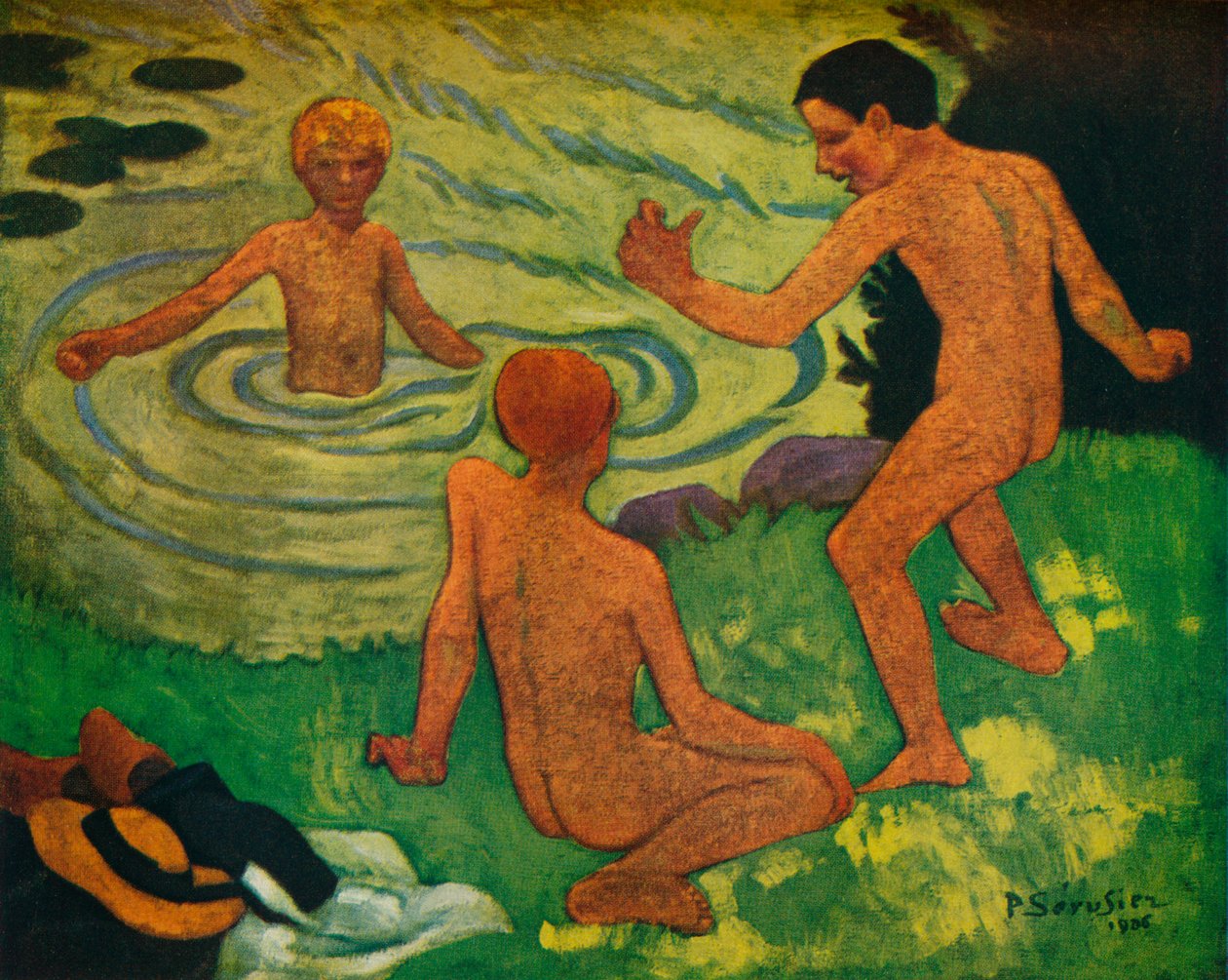 Niños Bañándose, 1906 de Paul Sérusier