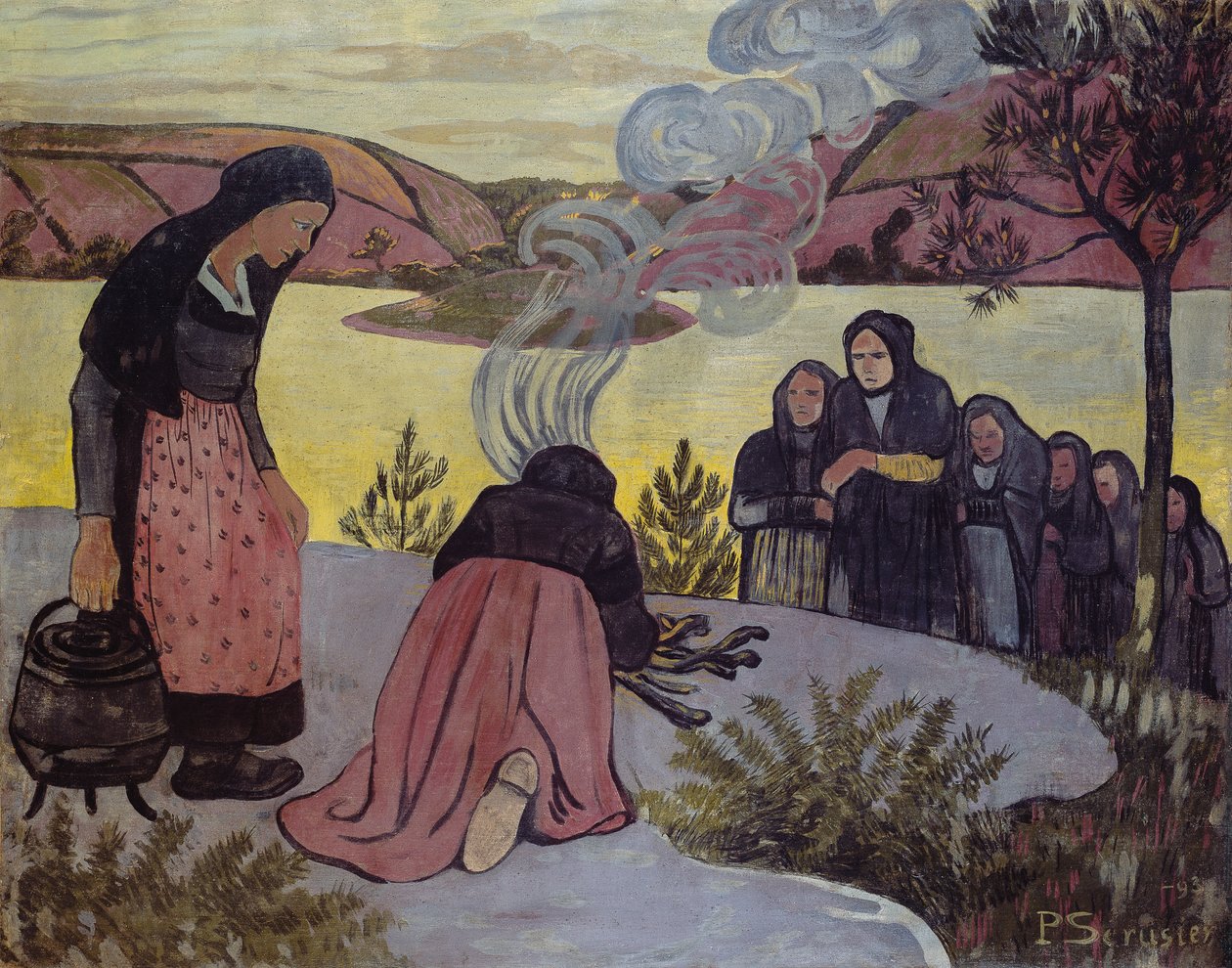 El fuego afuera o Les Mammau de Paul Sérusier