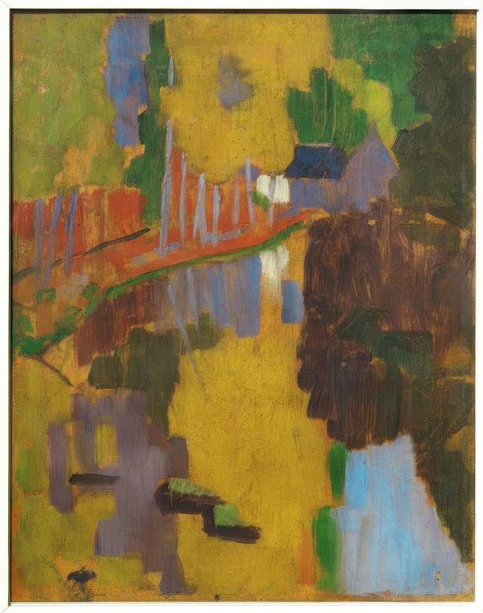 El talismán, el Aven en el Bosque del Amor de Paul Sérusier