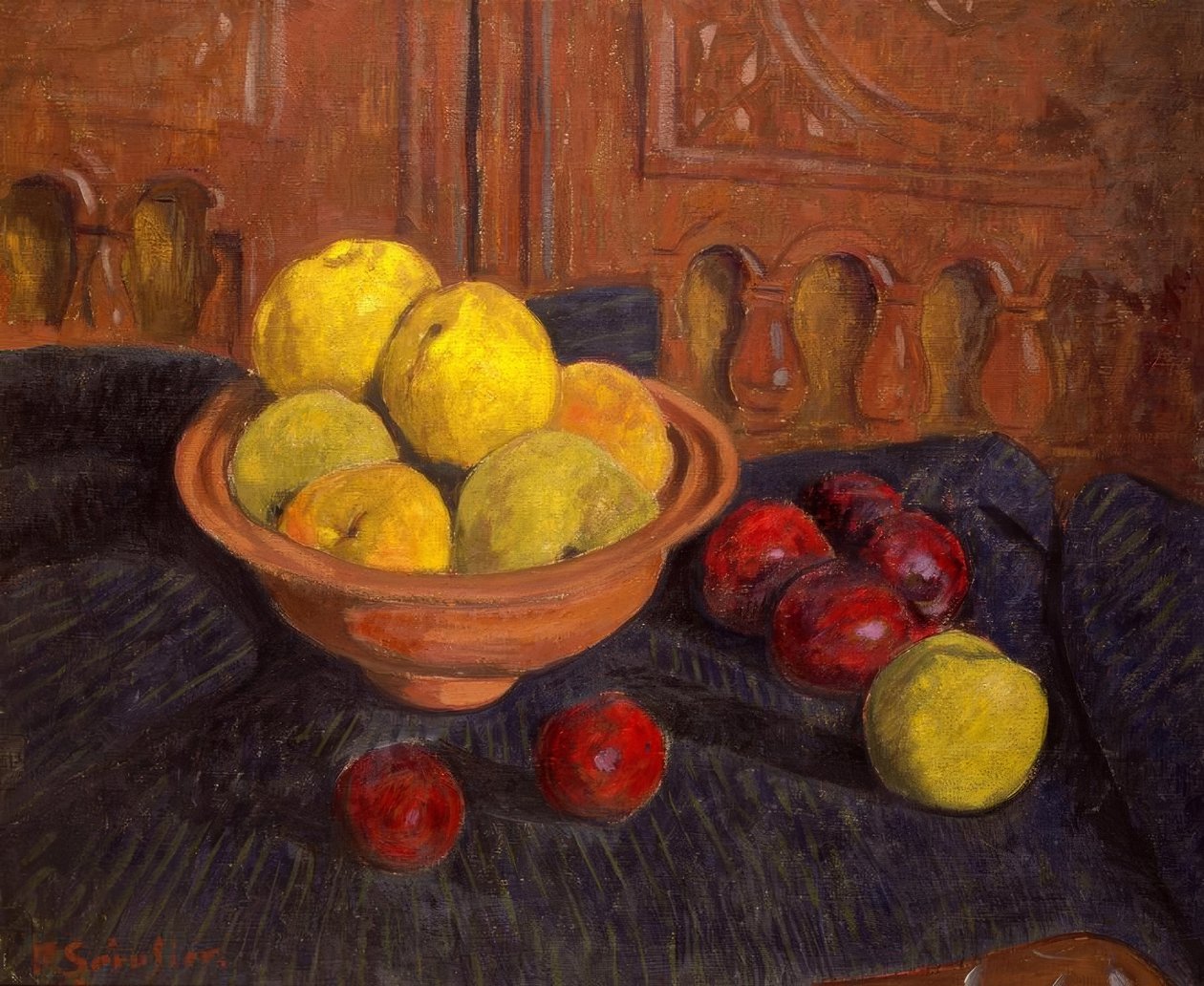 Naturaleza muerta con manzanas de Paul Sérusier