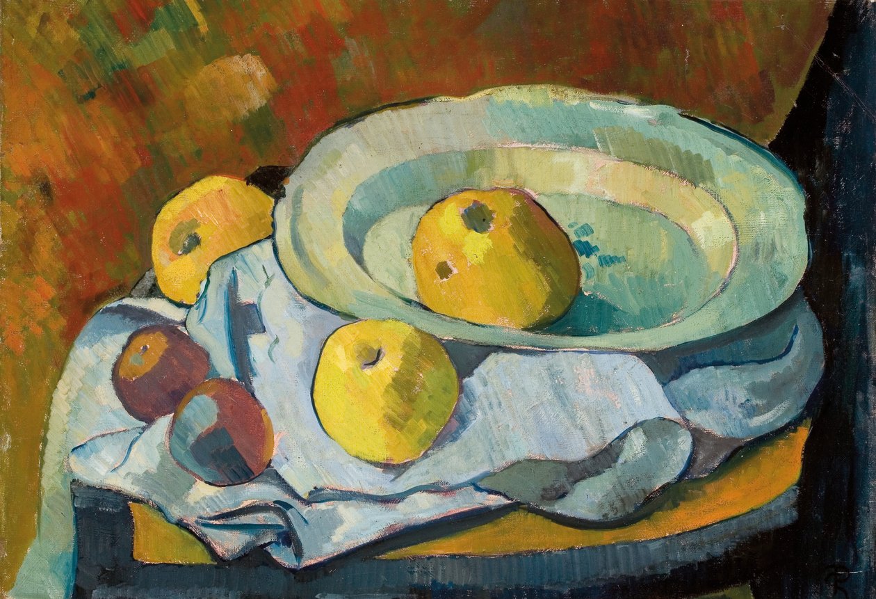 Plato de manzanas, 1891 de Paul Sérusier