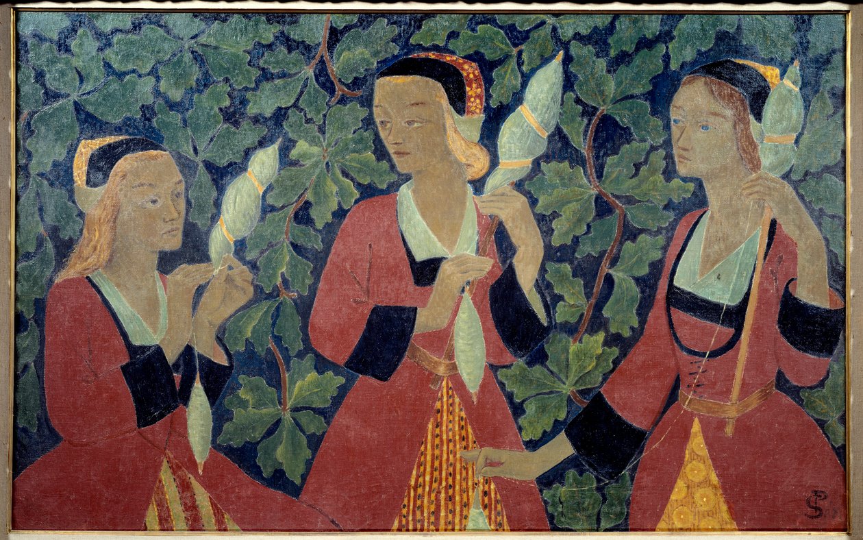 Las tres hilanderas de Paul Sérusier