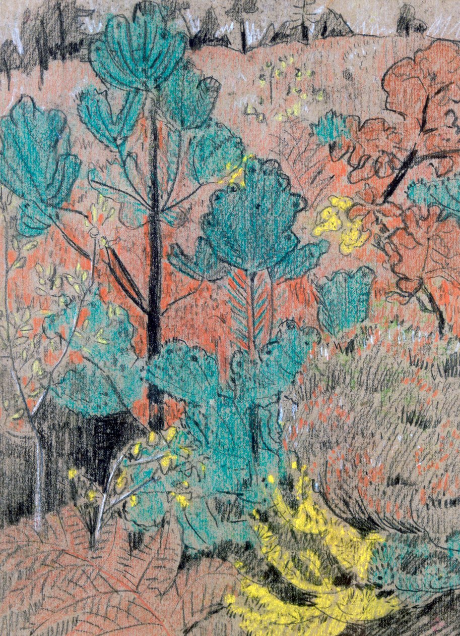 Bajo el bosque, c1883-1927 de Paul Sérusier