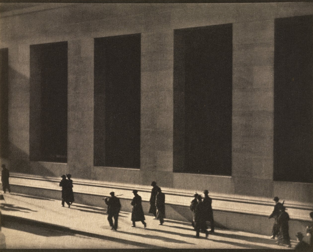 Nueva York [Wall Street] de Paul Strand