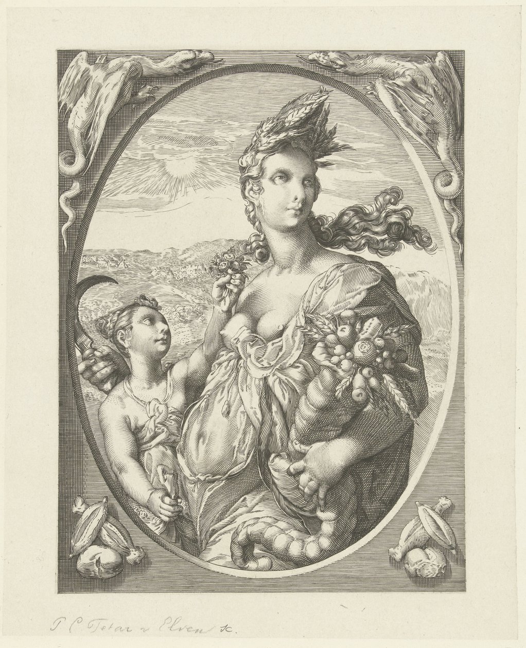 Ceres en Proserpina de Paul Tetar van Elven