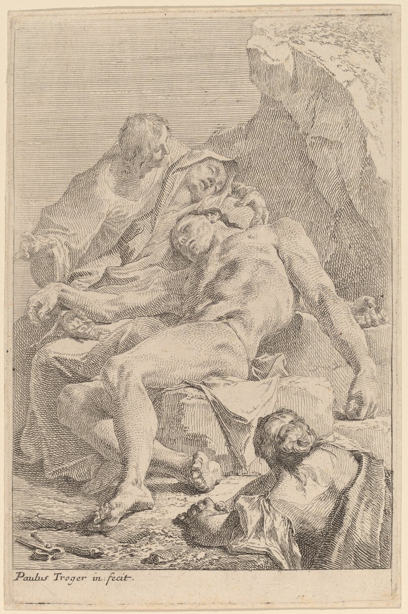 Piedad de Paul Troger