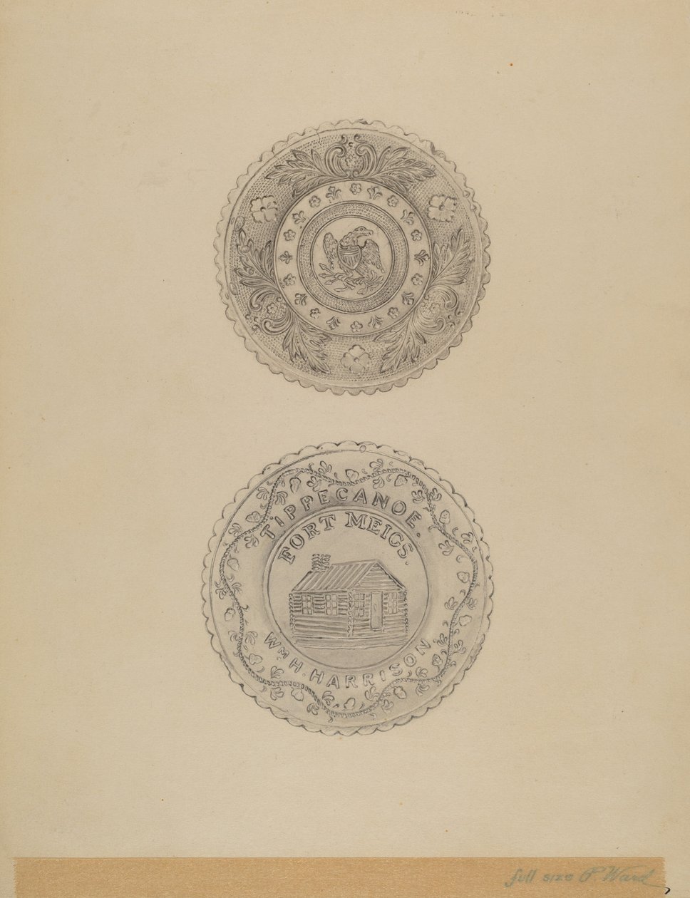 Platos de taza de Paul Ward