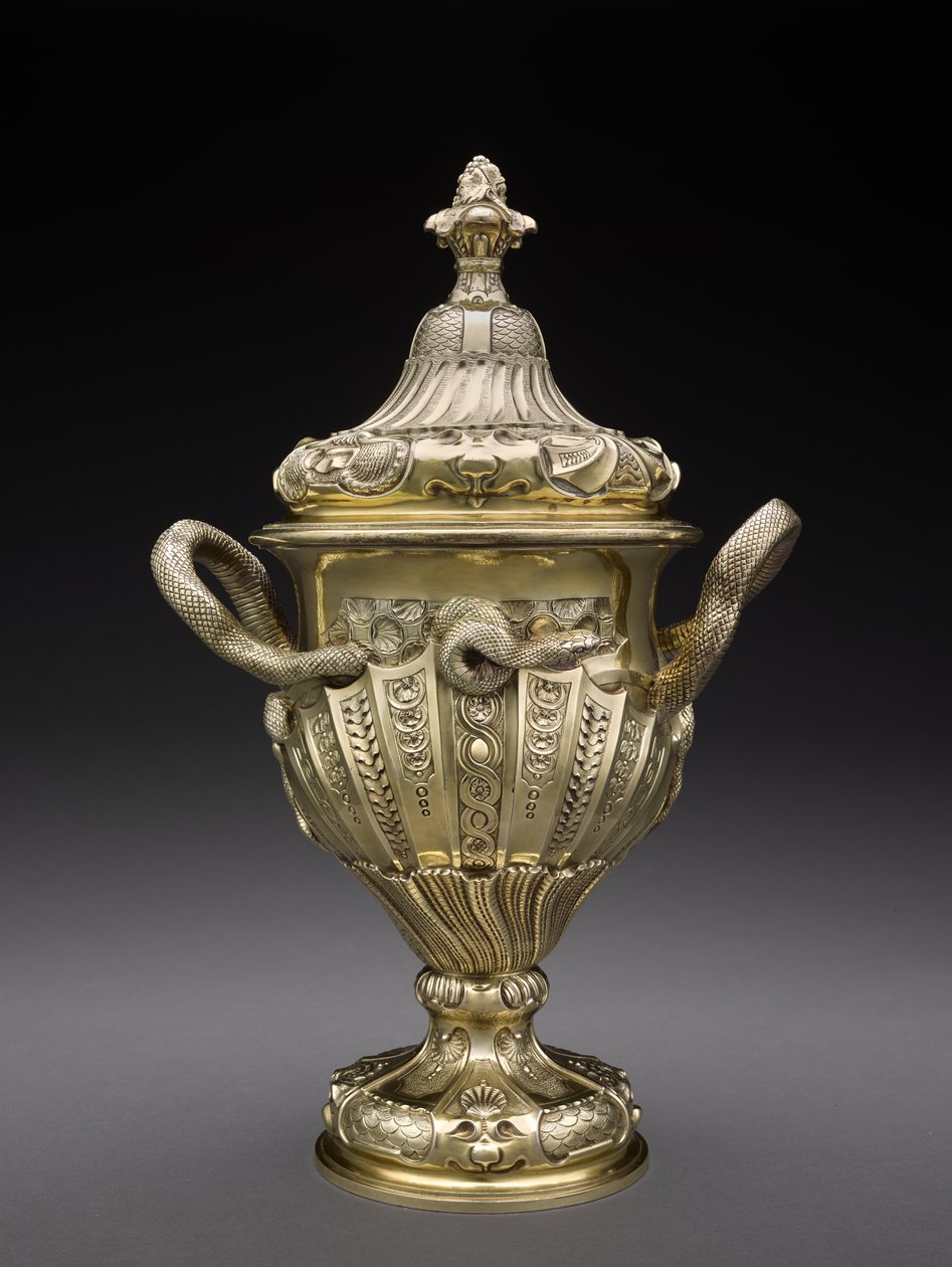 Copa y tapa de Paul de Lamerie