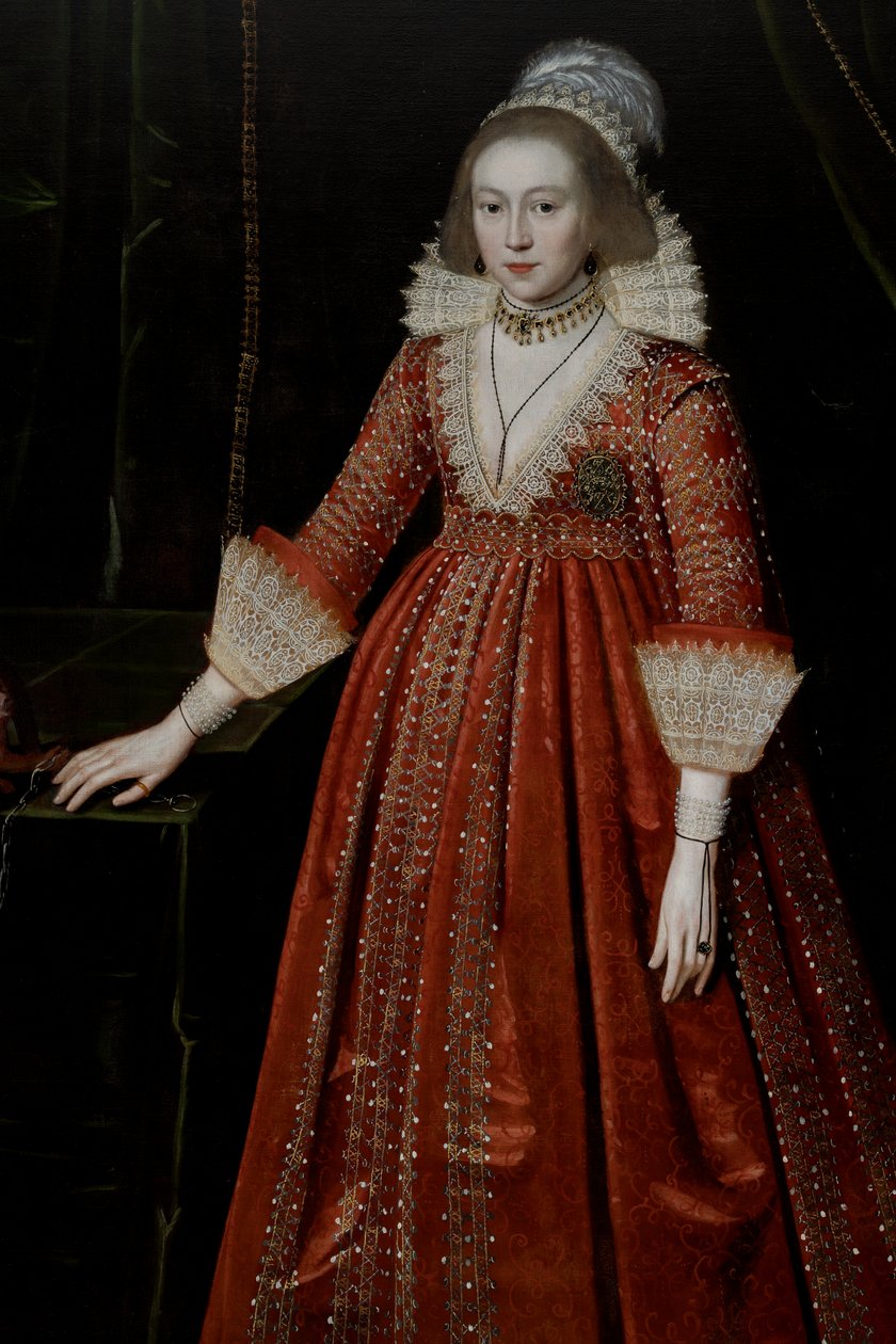 Reina Isabel de Bohemia "La Reina de Invierno" (1596-1662) de Paul van Somer