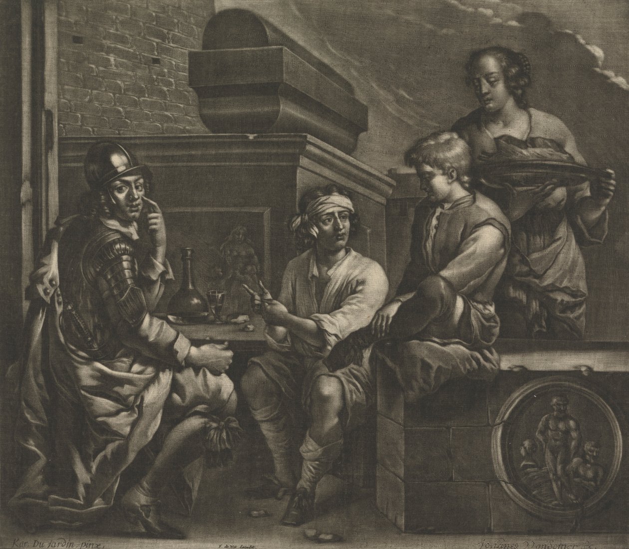 Historia de soldados de Paul van Somer