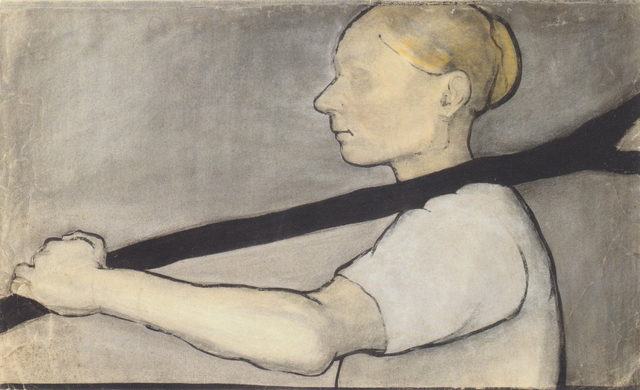 Campesina llevando una horquilla de Paula Modersohn Becker