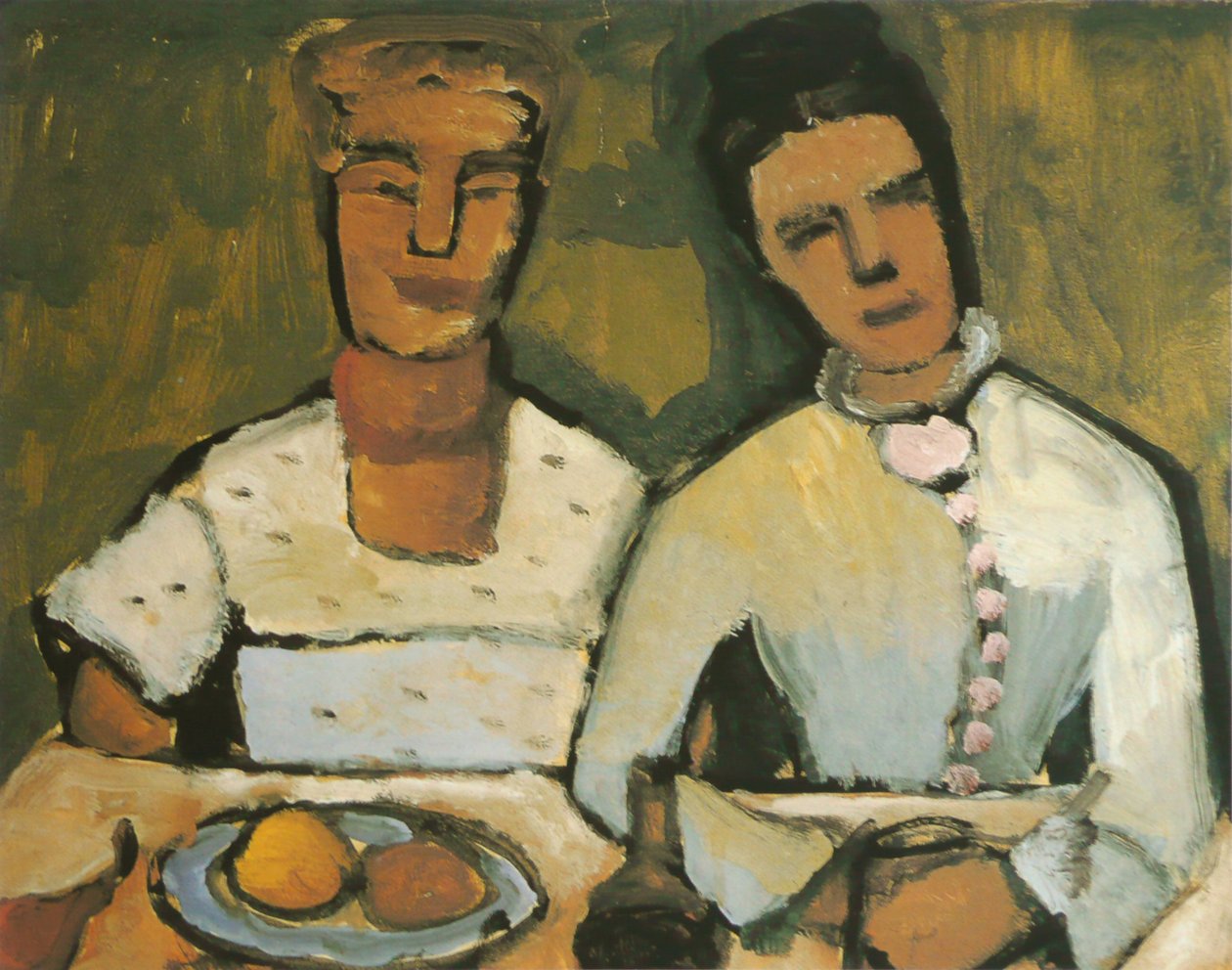 Lee Hoetger y su hermana de Paula Modersohn Becker