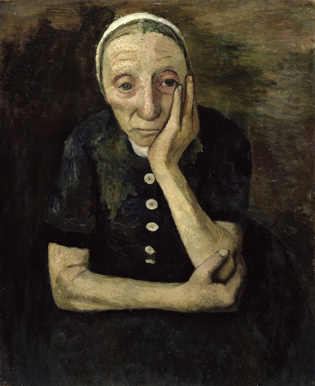 El viejo granjero, 1903 de Paula Modersohn Becker