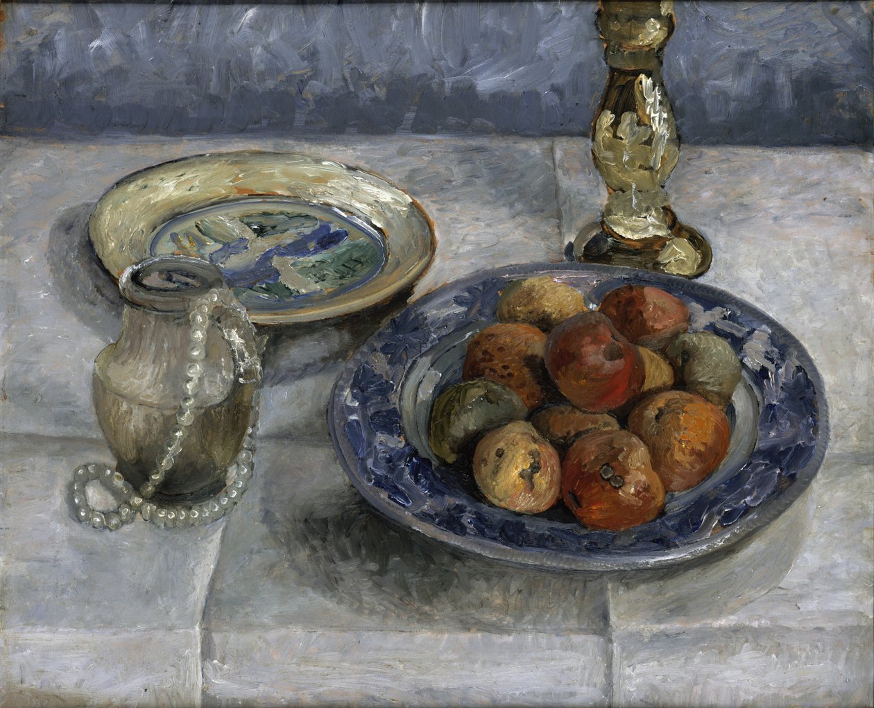Bodegón con manzanas de Paula Modersohn-Becker