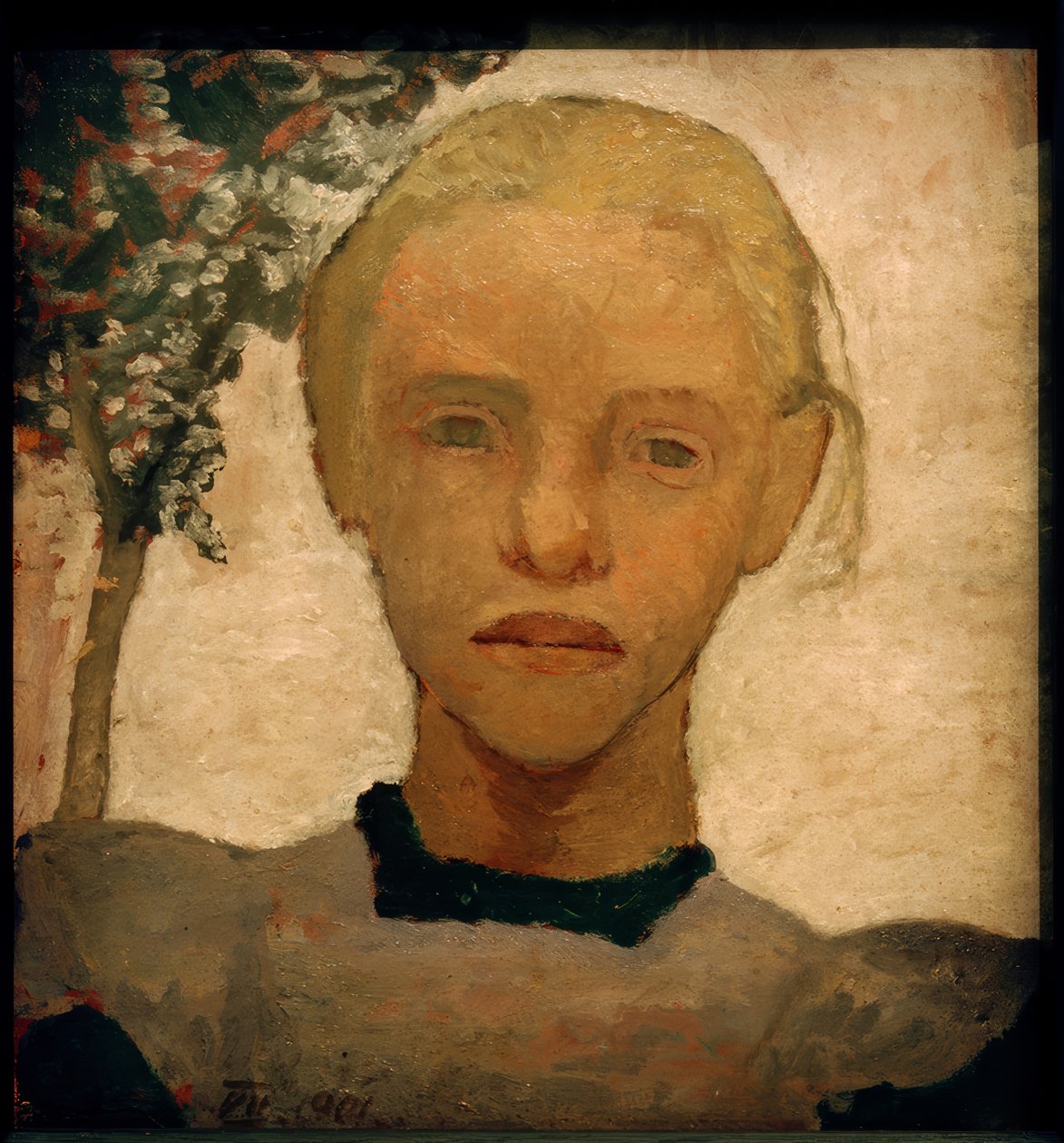 Cabeza de niña de Paula Modersohn Becker