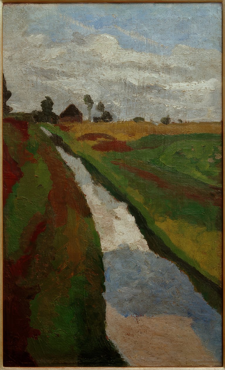 Canal del pantano de Paula Modersohn Becker