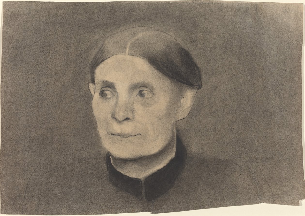Retrato de una mujer de Paula Modersohn Becker
