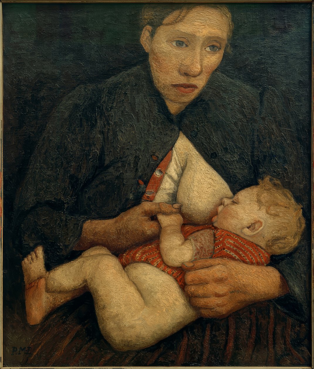 Madre amamantando de Paula Modersohn Becker