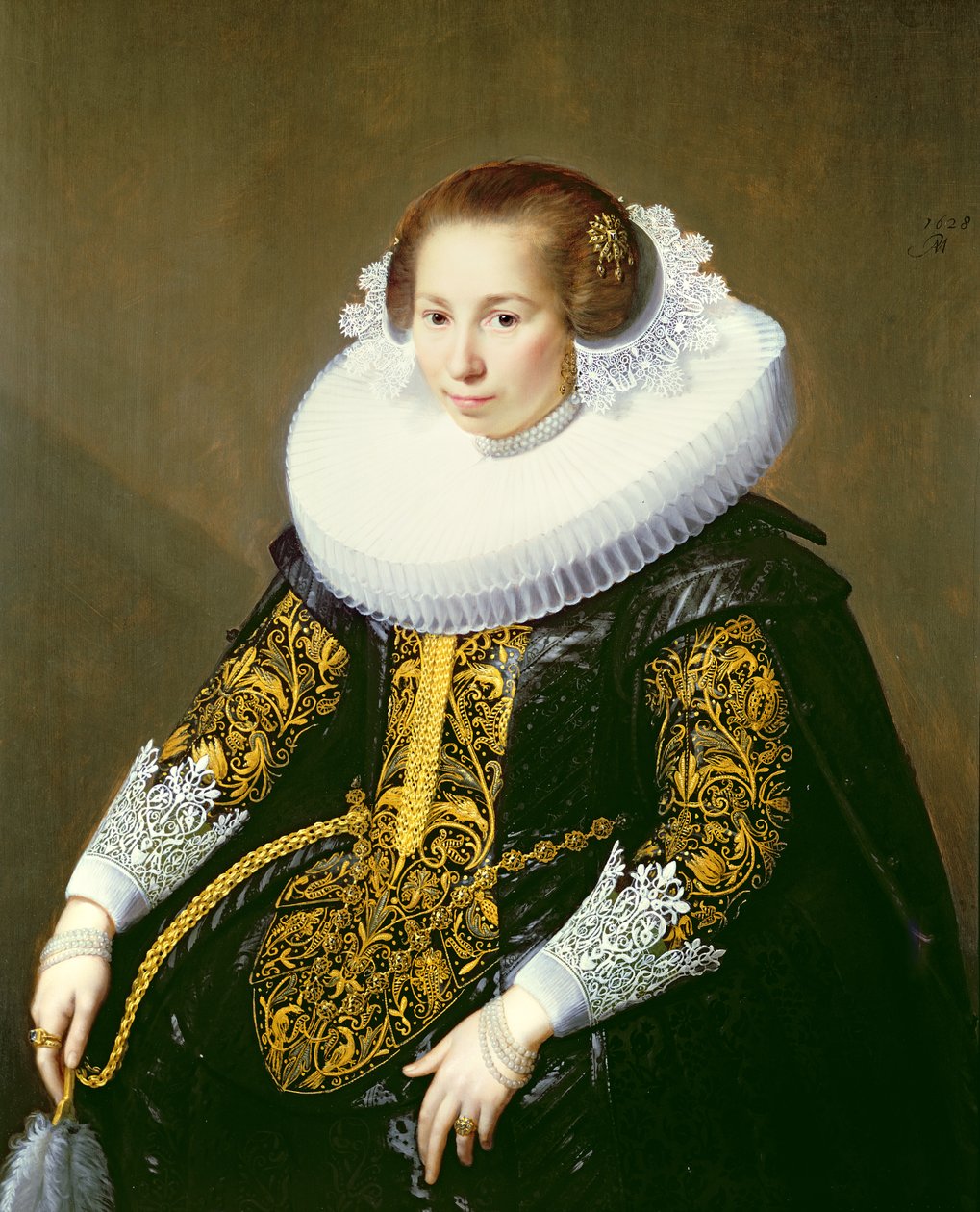 Retrato de la Sra. van Voorst de Paulus Moreelse