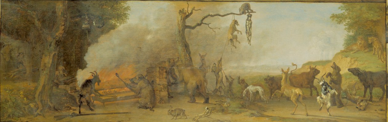 Castigo de un cazador de Paulus Potter