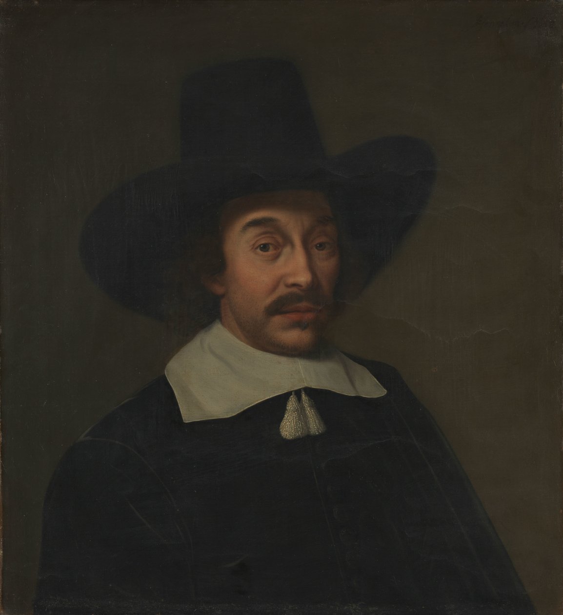Retrato de hombre, posiblemente Jan de Hooghe (1608-1682) de Paulus Hennekyn