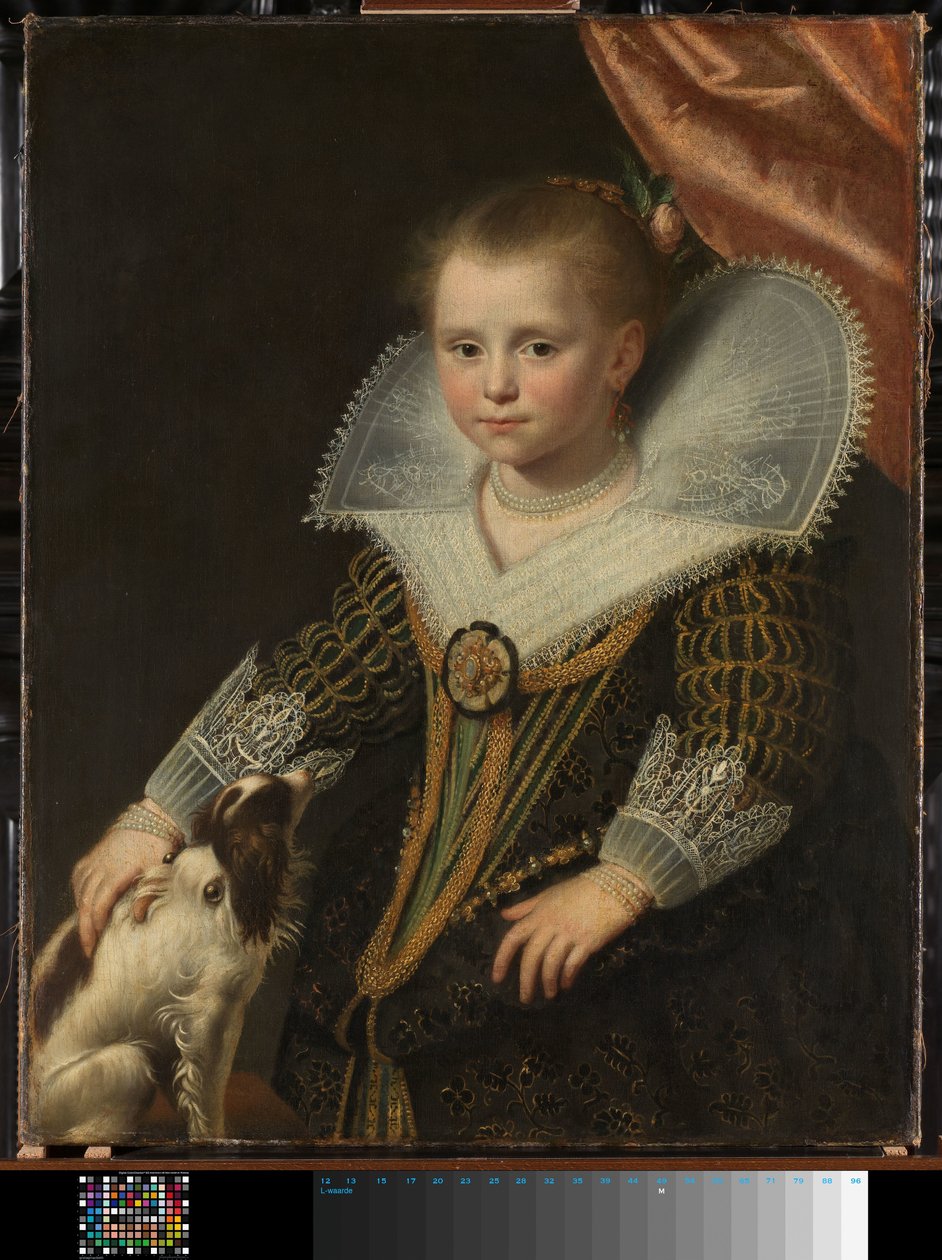 Retrato de una niña, conocida como "La Princesita de Paulus Moreelse