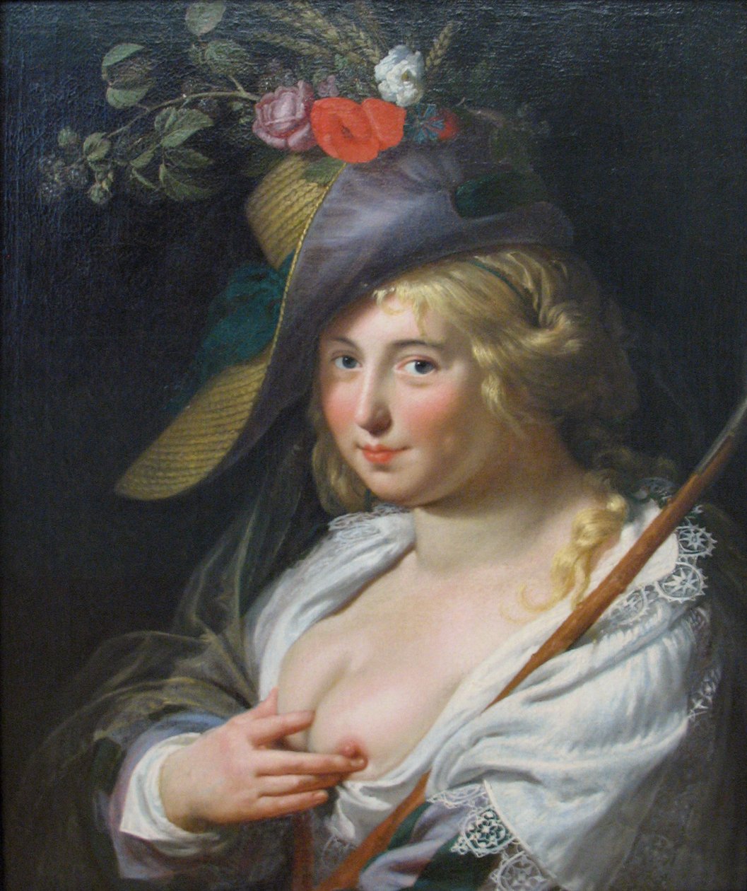 La pastora rubia de Paulus Moreelse