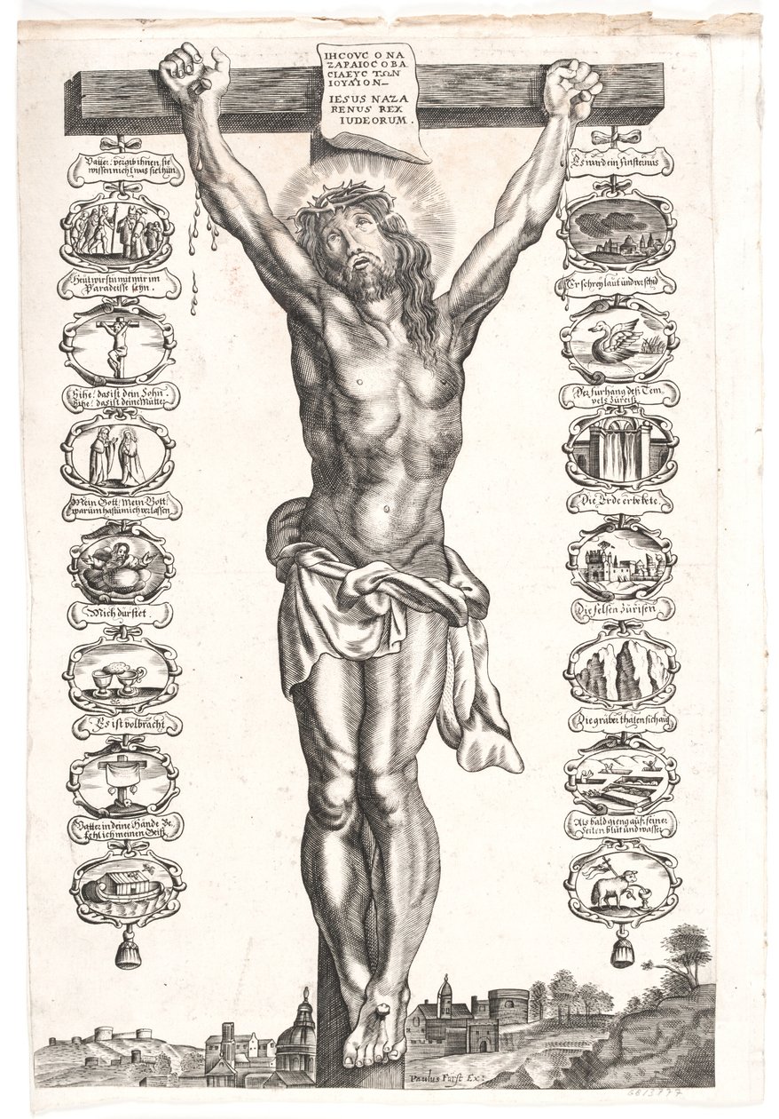 Cristo en la cruz de Paulus Pontius
