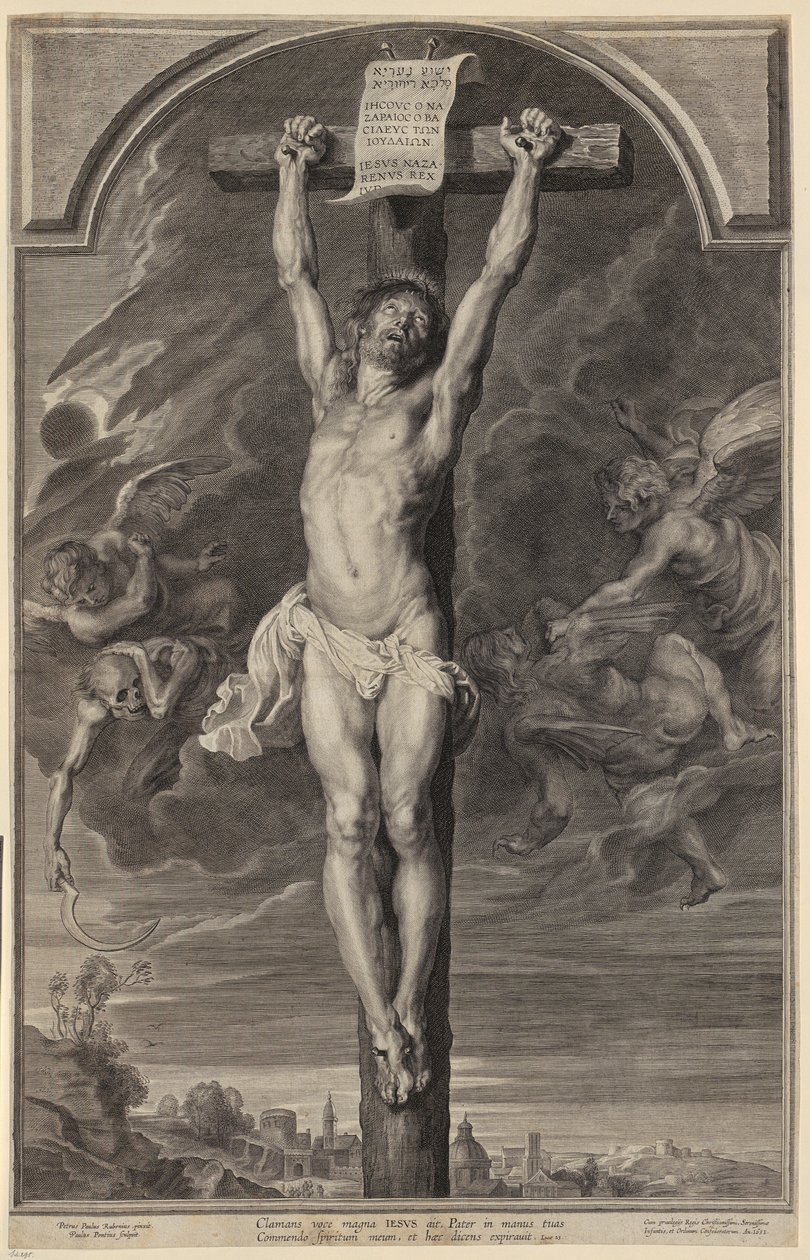 Cristo en la cruz de Paulus Pontius