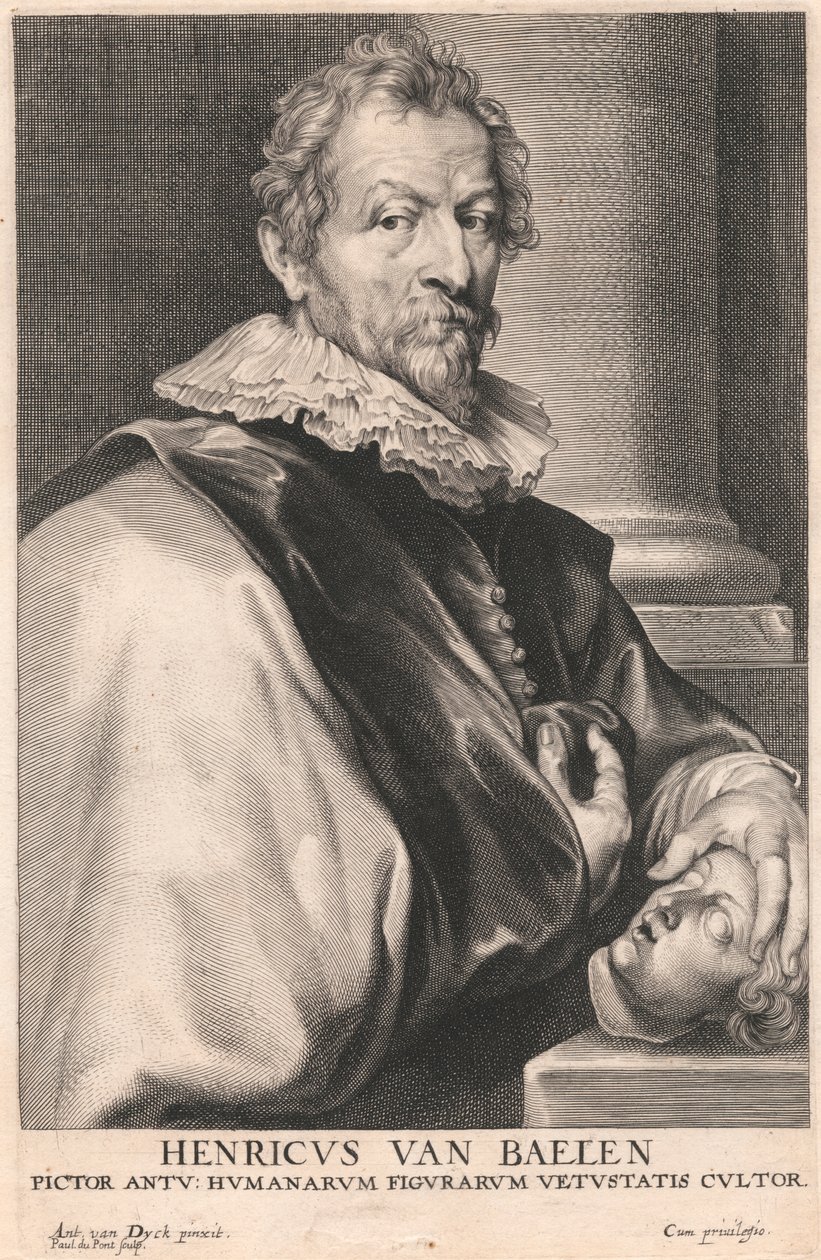 Henricus van Baelen, Pictor Antu; Humanarum Figurum Vetustatis Cultor de Paulus Pontius