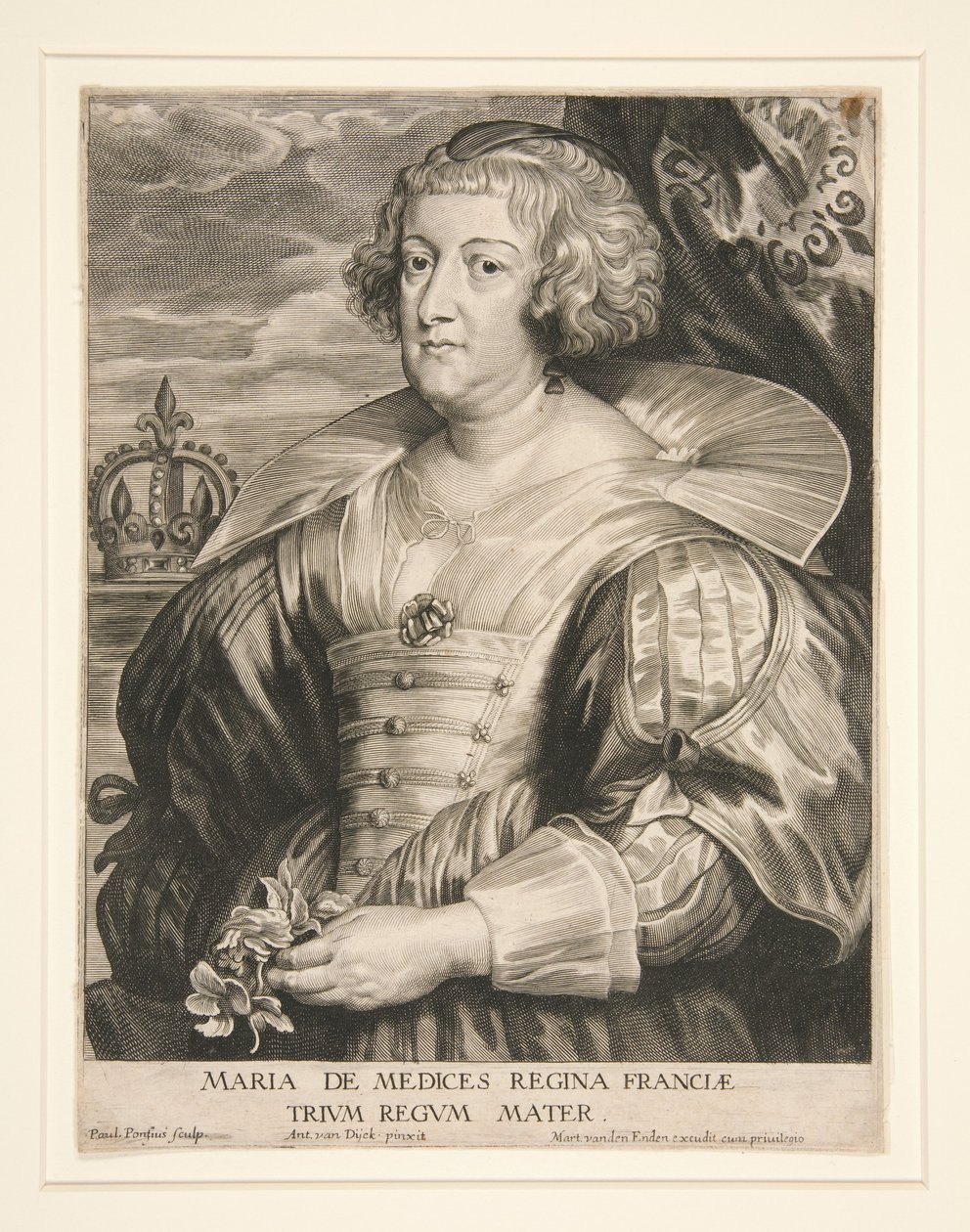 María de Médici de Paulus Pontius