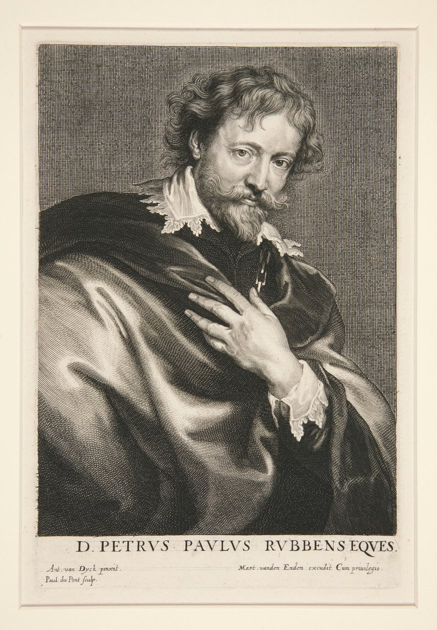 Pedro Pablo Rubens (1577-1640) de Paulus Pontius