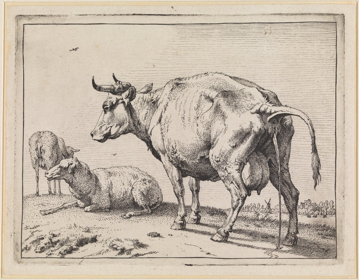 Vaca orinando de Paulus Potter